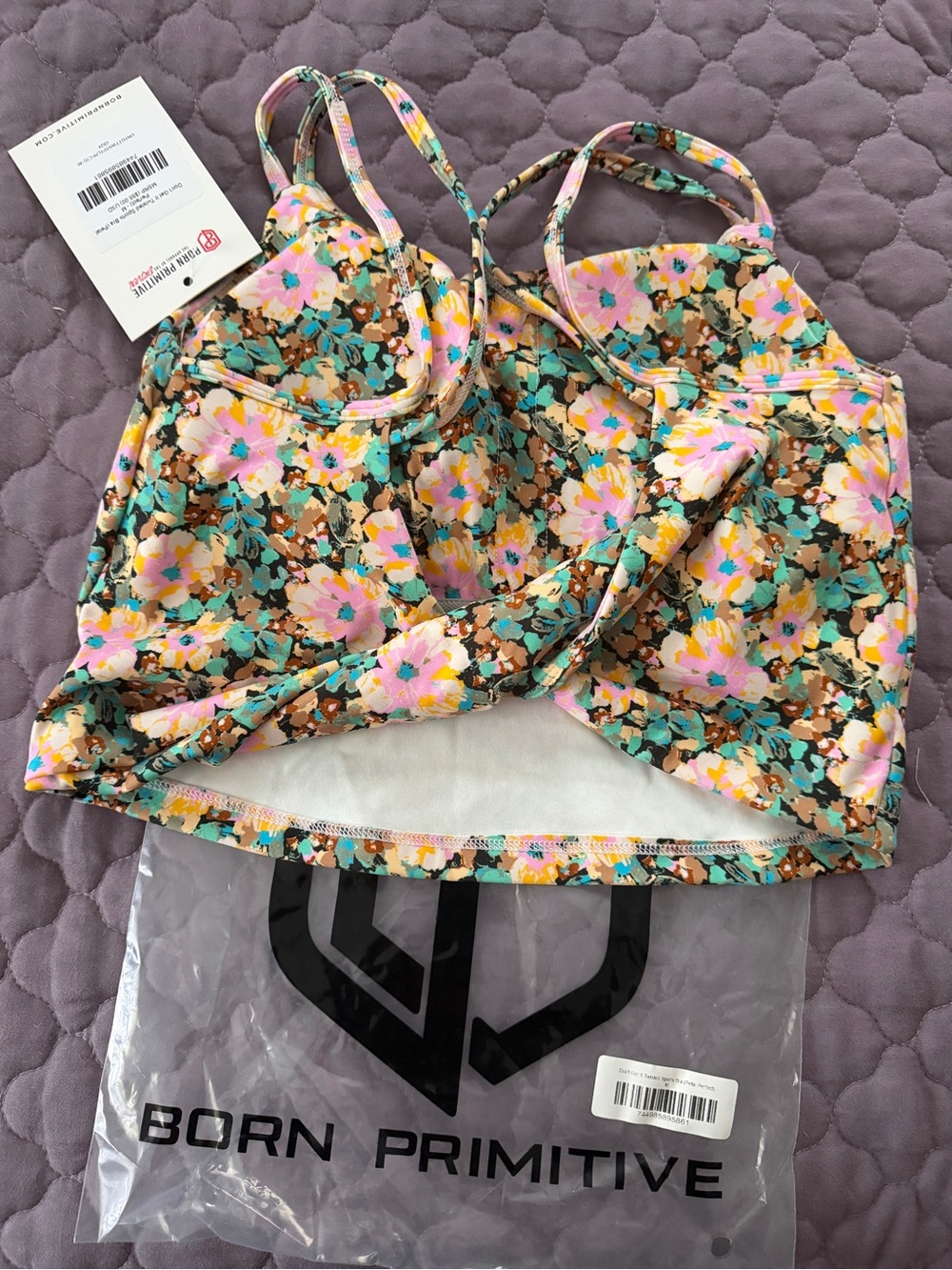 Born Primitive Floral Strappy Tank Top in Multicolor — Don’t Get It Twisted - Picture 2 of 2